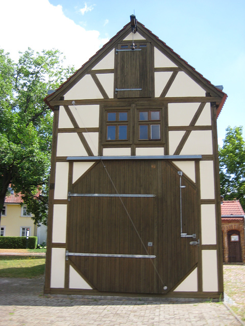 Saalow - Scheunenwindmühle