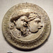 Marble Disc with Two Theatre Masks in Relief in the Metropolitan Museum of Art, Sept. 2007