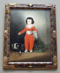 Don Manuel Osorio by Goya in the Metropolitan Museum of Art, December 2007