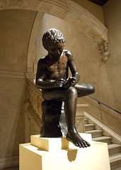 Renaissance Copy of the Spinario in the Metropolitan Museum of Art, August 2007
