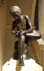 Renaissance Copy of the Spinario in the Metropolitan Museum of Art, August 2007