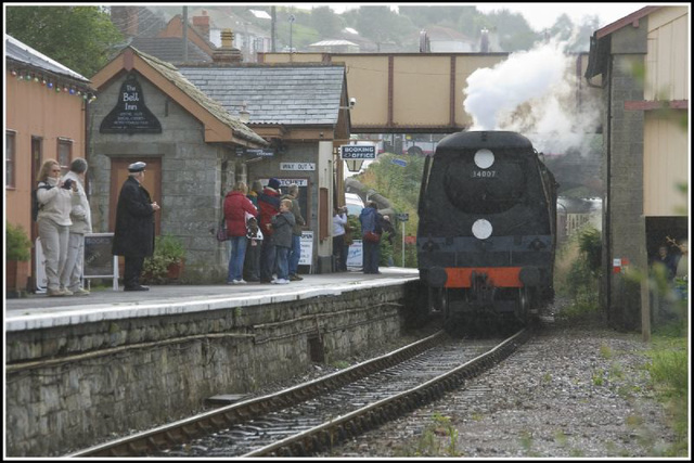 Arrival at Watchet