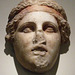 Marble Head of a Diety Wearing a Dionysiac Fillet in the Metropolitan Museum of Art, February 2008