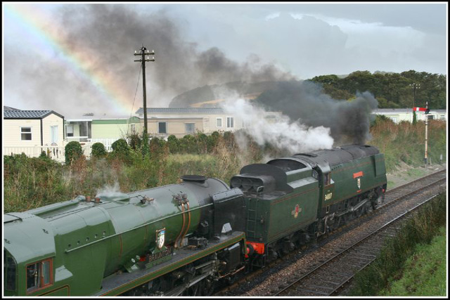 Rainbow at Blue Anchor