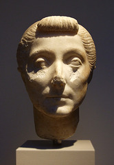 Marble Head of an Elderly Woman in the Metropolitan Museum of Art,  July 2007