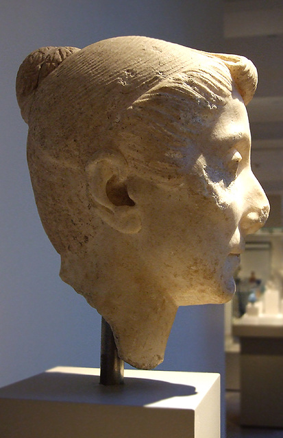 Marble Head of an Elderly Woman in the Metropolitan Museum of Art,  July 2007