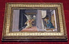 The Annunciation by Botticelli in the Metropolitan Museum of Art, January 2008