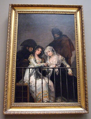 Majas on a Balcony by Goya in the Metropolitan Museum of Art, December 2007