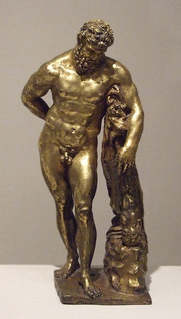 The Farnese Hercules by Pietro da Barga in the Metropolitan Museum of Art, January 2011