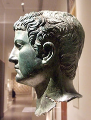 Bronze Portrait of a Man Identified as Marcus Agrippa in the Metropolitan Museum of Art, February 2008