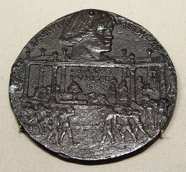 Medal Depicting the Pazzi Conspiracy in the Metropolitan Museum of Art, September 2010