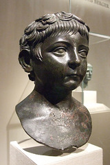 Bronze Portrait Bust of a Young Boy in the Metropolitan Museum of Art, February 2008