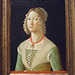 Portrait of Selvaggia Sassetti by Davide Ghirlandaio in the Metropolitan Museum of Art, December 2010