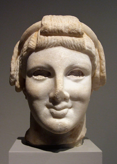 Marble Head of Apollo in the Metropolitan Museum of Art, Sept. 2007