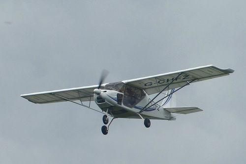 G-CHFZ approaching Lee on Solent (1) - 2 June 2014