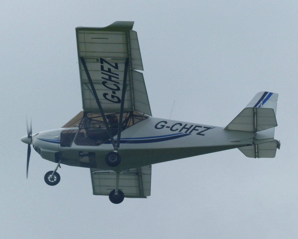 G-CHFZ approaching Lee on Solent (2) - 2 June 2014