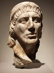 Marble Head of a Flavian Man in the Metropolitan Museum of Art, July 2007