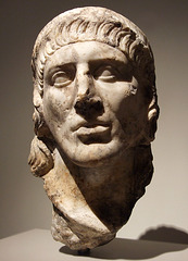 Marble Head of a Flavian Man in the Metropolitan Museum of Art, July 2007