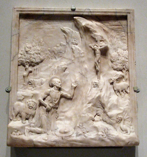 St. Jerome in the Wilderness Relief in the Metropolitan Museum of Art, December 2007