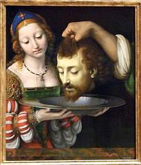 Salome with the Head of John the Baptist by Andrea Solario in the Metropolitan Museum of Art, Sept. 2007