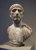 Marble Portrait Bust of a Man from the Trajanic or Hadrianic Period in the Metropolitan Museum of Art, July 2007