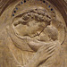 Detail of a Virgin and Child after Donatello in the Metropolitan Museum of Art, September 2010