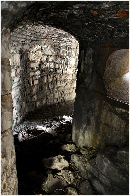 Curved passages