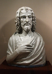St. John the Baptist by the Workshop of Benedetto Buglioni in the Metropolitan Museum of Art, September 2010