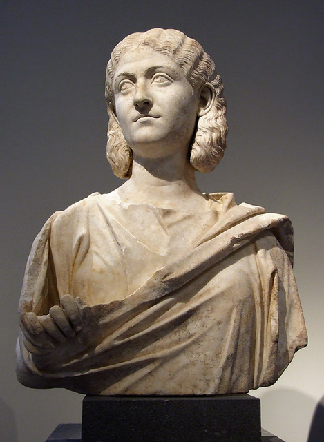 Marble Bust of a Woman in the Metropolitan Museum of Art, July 2007
