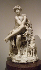The Youthful Saint John the Baptist by Pieratti in the Metropolitan Museum of Art, November 2009