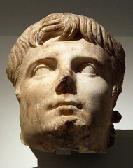 Marble Portrait of Augustus in the Metropolitan Museum of Art, Sept. 2007