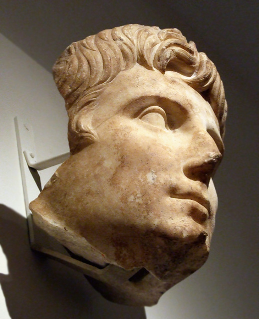 Marble Portrait of Augustus in the Metropolitan Museum of Art, Sept. 2007