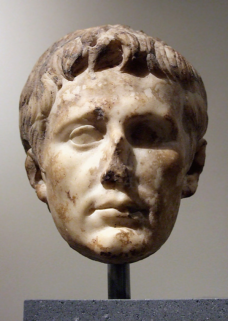 Marble Portrait of the Emperor Augustus in the Metropolitan Museum of Art, Sept. 2007