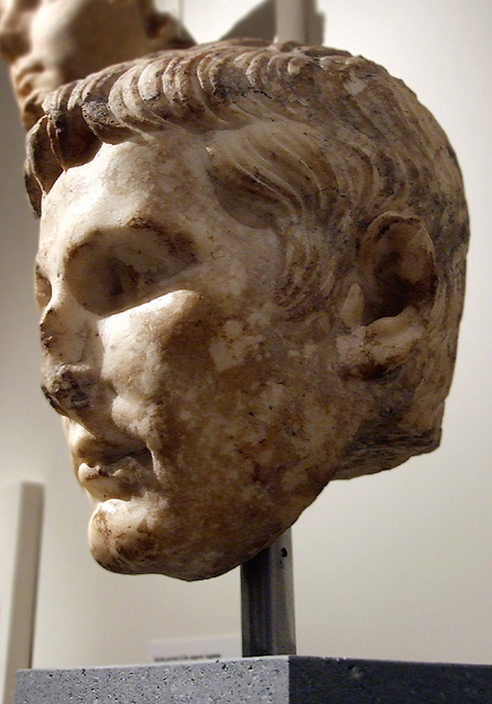 Marble Portrait of the Emperor Augustus in the Metropolitan Museum of Art, Sept. 2007