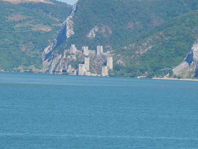 La forteresse de Golubac.