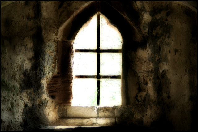 the arched window