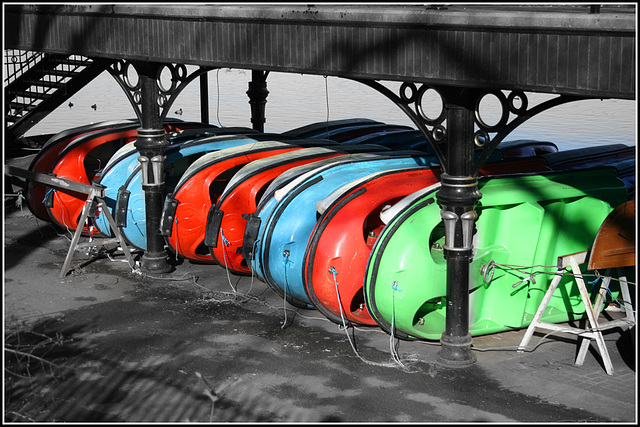 Roath Park boats