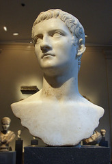 Marble Portrait of Caligula in the Metropolitan Museum of Art, July 2007