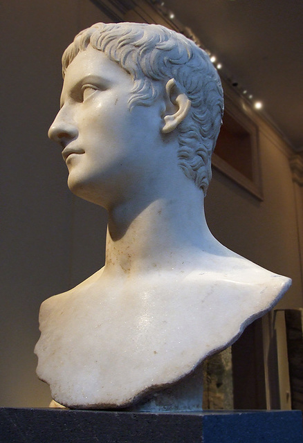 Marble Portrait of Caligula in the Metropolitan Museum of Art, July 2007