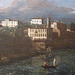 Detail of Vaprio d'Adda by Bellotto in the Metropolitan Museum of Art, March 2011