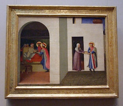 The Healing of Palladia by St. Cosmas and St. Damian by Fra Angelico in the National Gallery, September 2009
