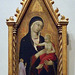 Madonna and Child with Donor by Lippo Memmi in the National Gallery, September 2009