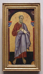 St. John the Evangelist by the Master of St. Francis in the National Gallery, September 2009