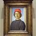 Portrait of a Youth by Filippino Lippi in the National Gallery, September 2009