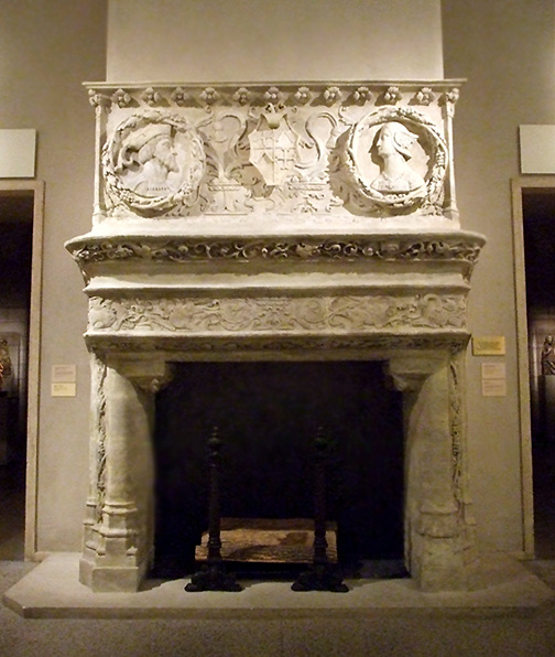 French Fireplace in the Metropolitan Museum of Art, August 2007