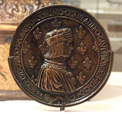 Medal of King Louis XII in the Metropolitan Museum of Art, January 2010