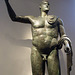 Detail of the Monumental Bronze Statue of the Emperor Trebonianus Gallus in the Metropolitan Museum of Art, July 2007