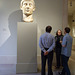 Colossal Portrait Head of Constantine with People for Scale in the Metropolitan Museum of Art,  July 2007