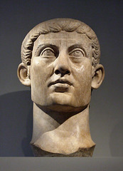 Colossal Portrait of Constantine in the Metropolitan Museum of Art,  July 2007