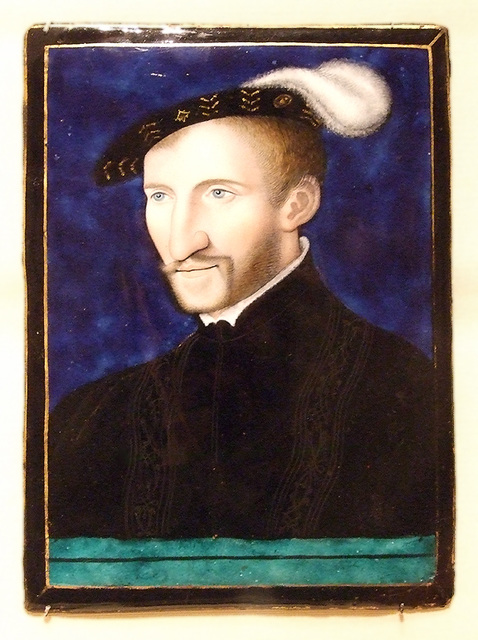 Enamel Portrait of Henri d'Albret, King of Navarre in the Metropolitan Museum of Art, March 2009